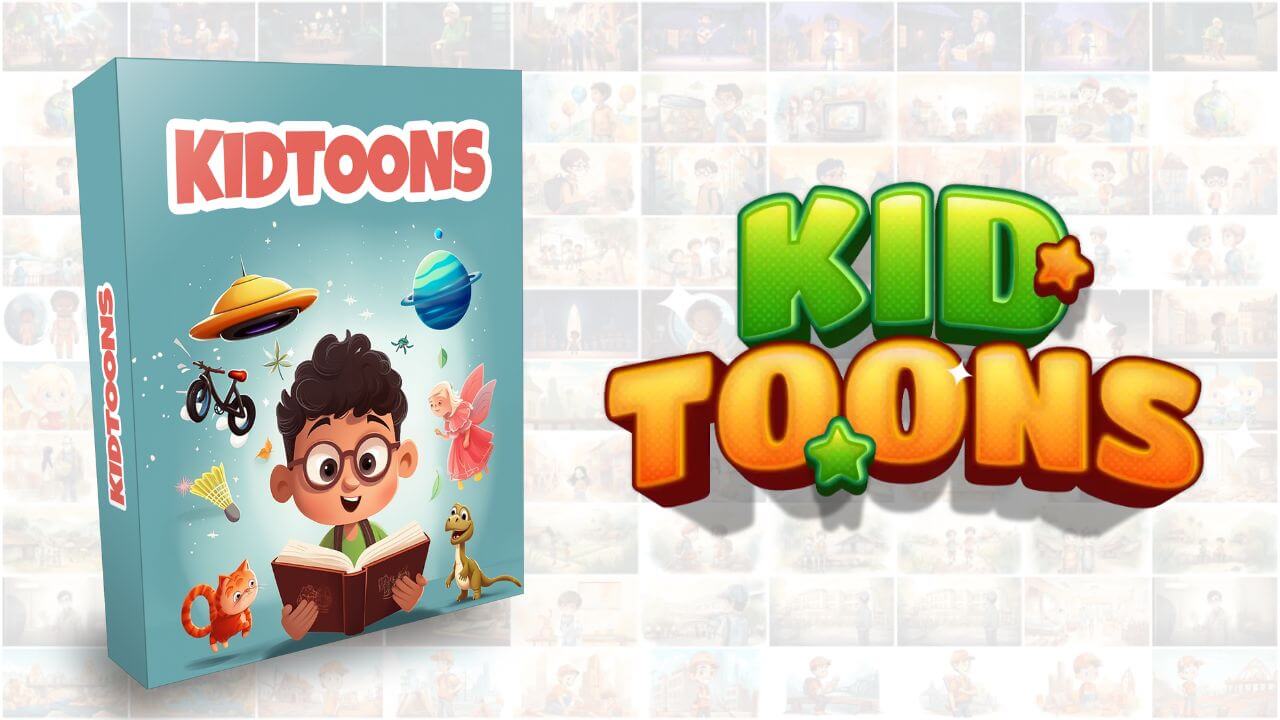 100k KidToons stock footage