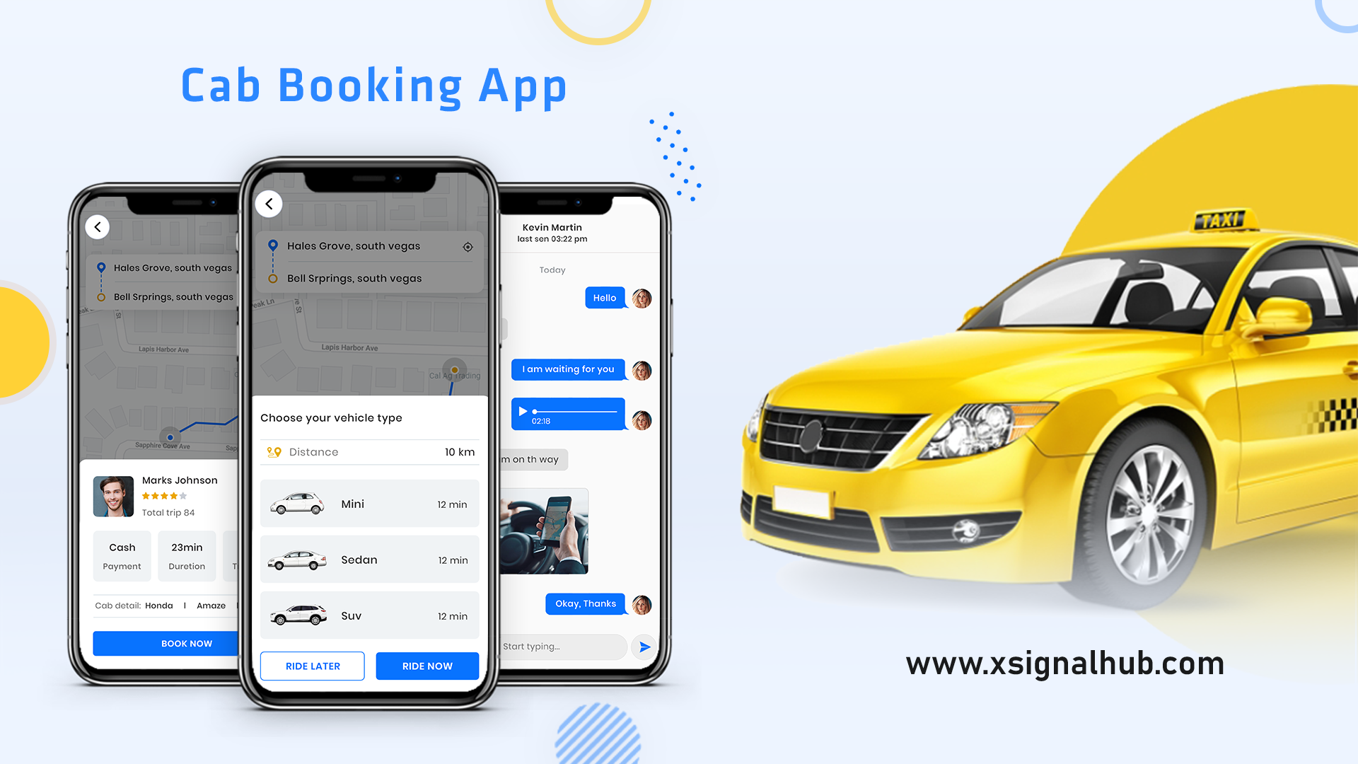 CabME - Flutter Complete Taxi app
