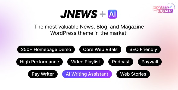 JNews - Newspaper Magazine Wordpress Theme