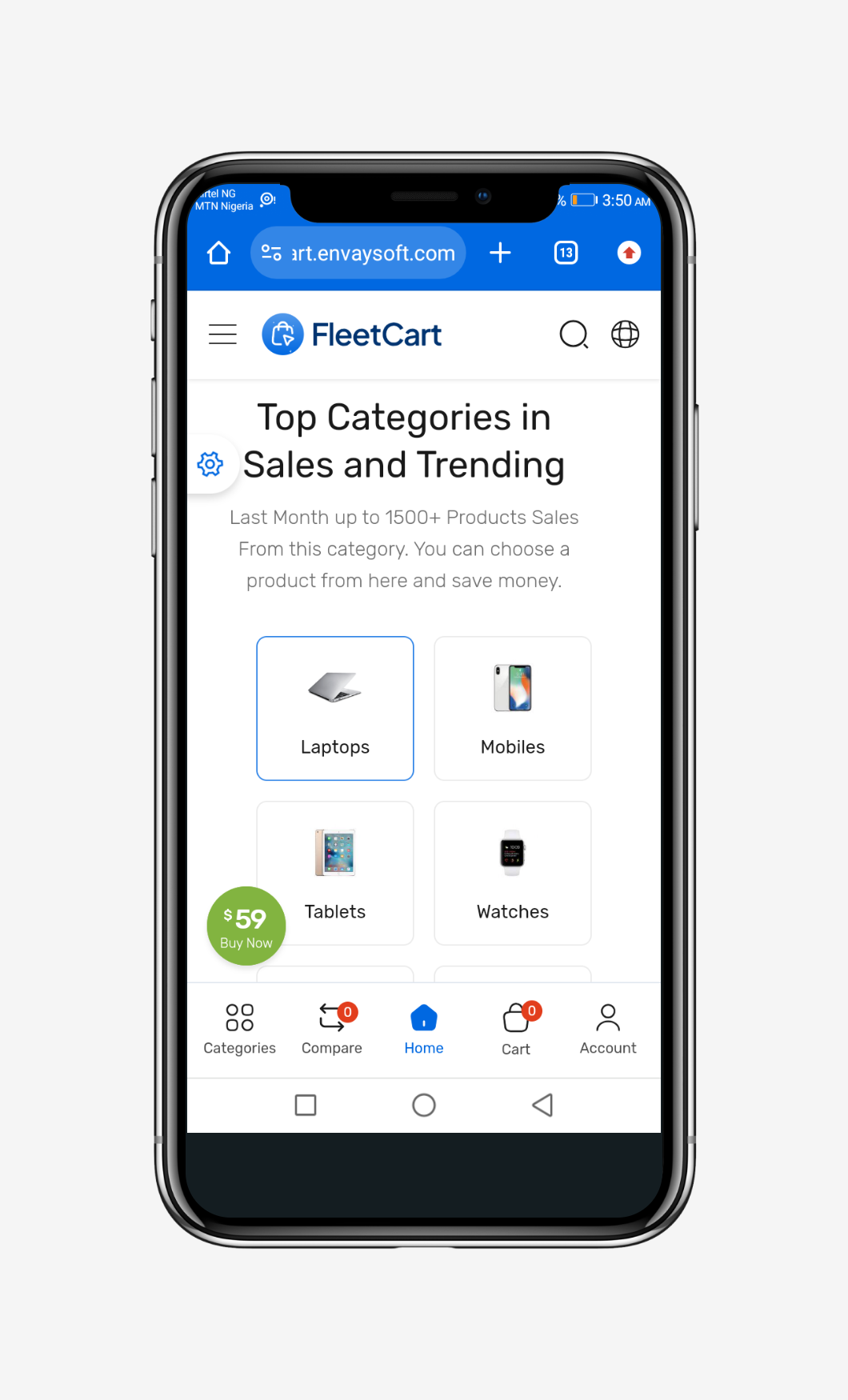FleetCart - eCommerce Template