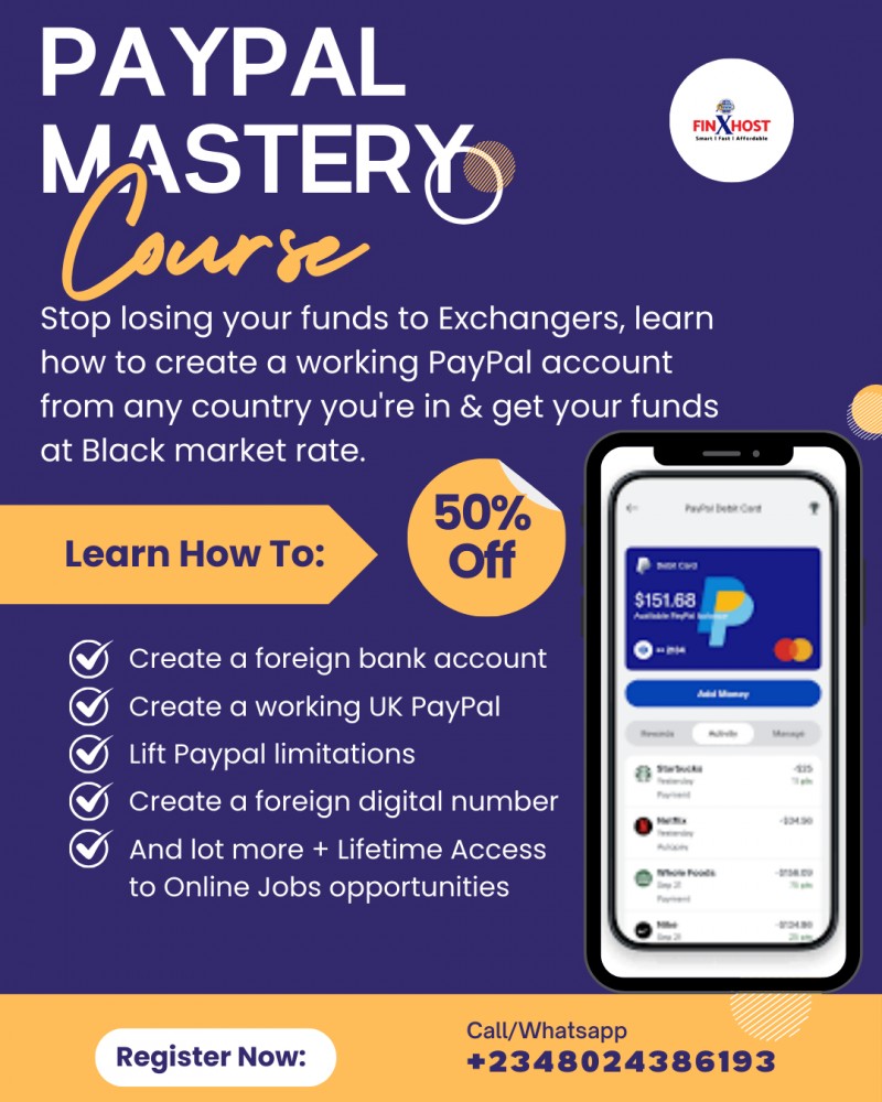 Paypal Mastery + Paypal Business Model Course