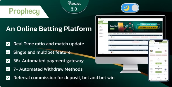 Prophecy v5.1.0 - An Online Betting Platform