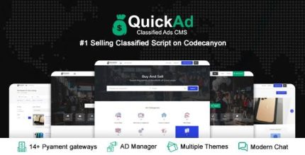 QuickAd Classified Ads Script